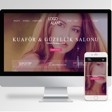 Kuaför Güzellik Salonu Teması v4
